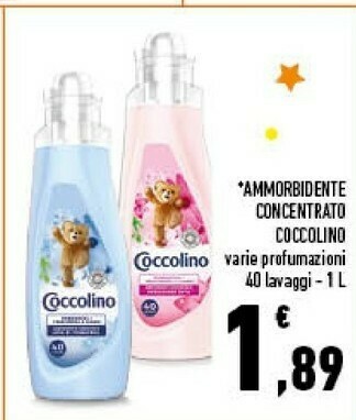 Conad Coccolino Ammorbidente Concentrato offerta
