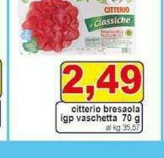 Citterio Prosciutto crudo