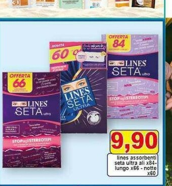 Gros Lines Assorbenti lines offerta