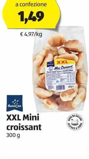 ALDI Xxl mini croissant offerta