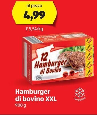 ALDI Hamburger di bovino xxl offerta