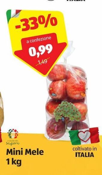 ALDI Mini mele offerta