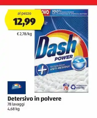 ALDI Detersivo in polvere offerta