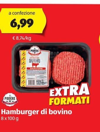 ALDI Hamburger di bovino offerta