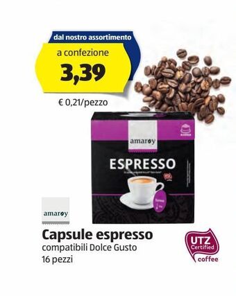 ALDI Capsule espresso offerta