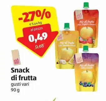 ALDI Snack di frutta offerta