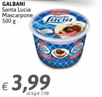 Galbani Santa Lucia Mascarpone 500 g