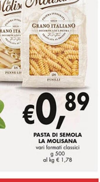 Coal City Pasta di semola la molisana offerta