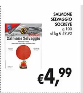 Supermercato Coal Salmone selvaggio sockeye offerta