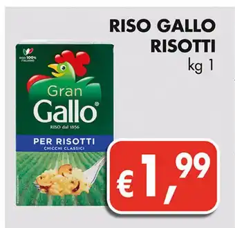 Supermercato Coal Riso gallo risotti offerta