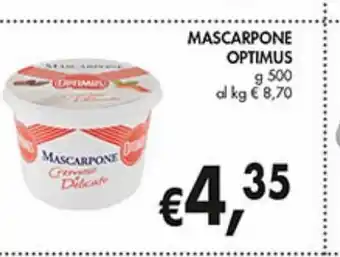 Supermercato Coal Mascarpone optimus offerta