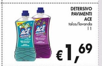 Supermercato Coal Detersivo pavimenti ace offerta