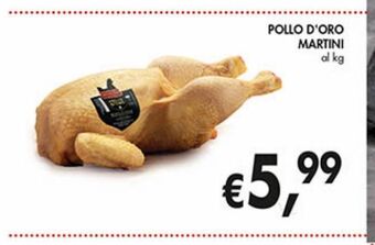 Supermercato Coal Pollo d'oro martini offerta