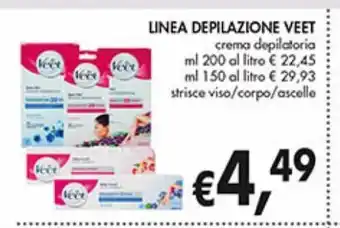 Linea depilazione veet