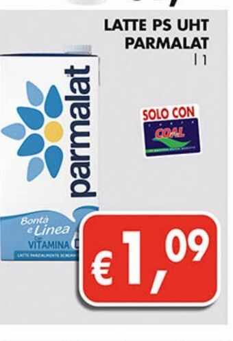 Supermercato Coal Latte ps uht parmalat offerta