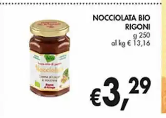 Supermercato Coal Nocciolata bio rigoni offerta