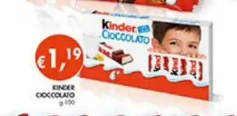 Supermercato Coal Kinder cioccolato offerta