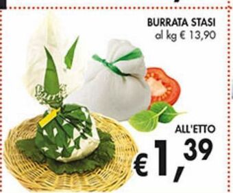 Supermercato Coal Burrata stasi offerta