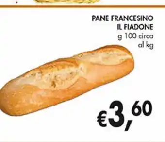 Supermercato Coal Pane francesino il fiadone offerta