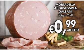 Supermercato Coal Mortadella augustissima galbani offerta