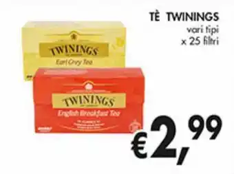 Supermercato Coal Tè twinings offerta