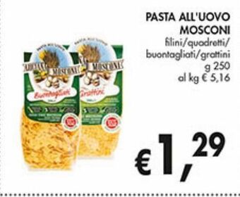 Pasta all'uovo mosconi
