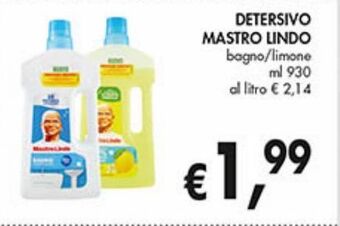 Supermercato Coal Detersivo mastro lindo offerta