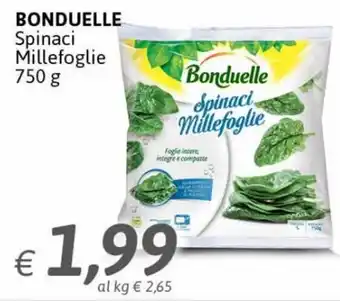 Bonduelle Spinaci Millefoglie 750 g