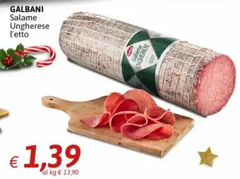 Coop Radenza Galbani Salame Ungherese offerta