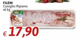 Coop Radenza Fileni Coniglio Ripieno offerta