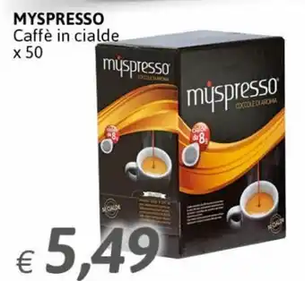 Myspresso Caffè in cialde x 50