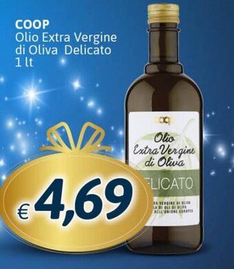 Coop Radenza Coop Olio Extra Vergine di Oliva Delicato 1 lt offerta