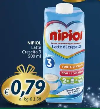 Coop Radenza Nipiol Latte Crescita 3 500 ml offerta