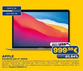 Apple macbook air 13"