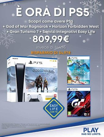 Euronics Playstation 5 offerta
