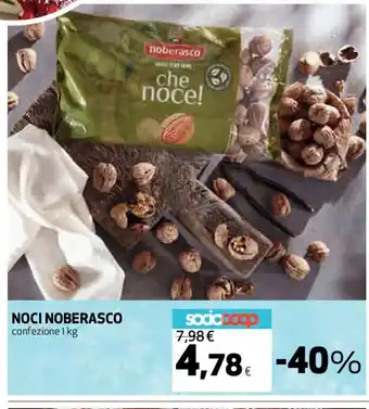 Coop Noci Noberasco confezione 1 kg offerta