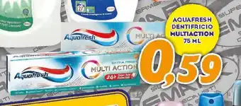 Supermercati Emark Aqua Fresh Dentifricio Multiaction 75ml offerta