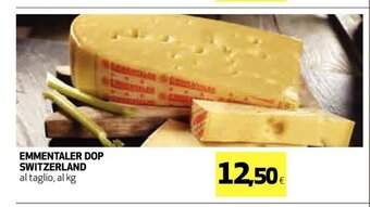 Coop Emmentaler DOP Switzerland al taglio, al kg offerta