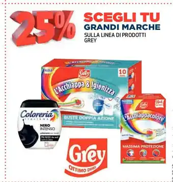 Coop Scegli Tu Grandi Marche Sulla Linea Di Prodotti Grey offerta