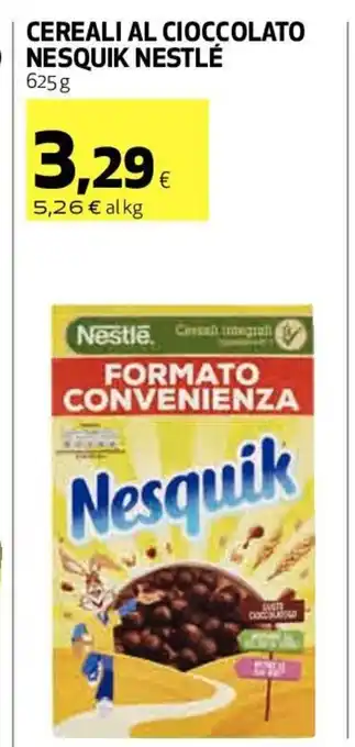 Coop Cereali Al Cioccolato Nesquik Nestle offerta