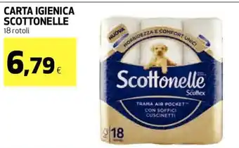 Coop Carta Igienica Scottonelle 18 rotoli offerta