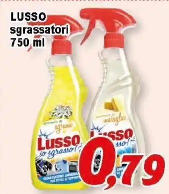 Lusso sgrassatori 750ml