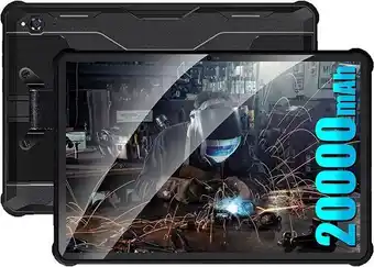 Amazon Oukitel rt2 tablets pc robusto 10.1'' fhd+,20000mah rugged tablet android 12, 1tb espandibile 8gb+128gb octa-core tablet i... offerta