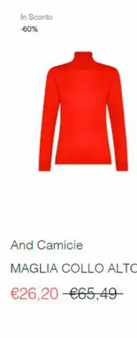 Maglia collo alto