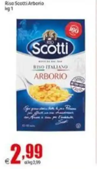Elite Riso Scotti Arborio kg 1 offerta