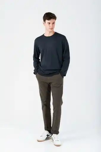 Nuvolari Pantalone slim uomo nuvolari fango offerta