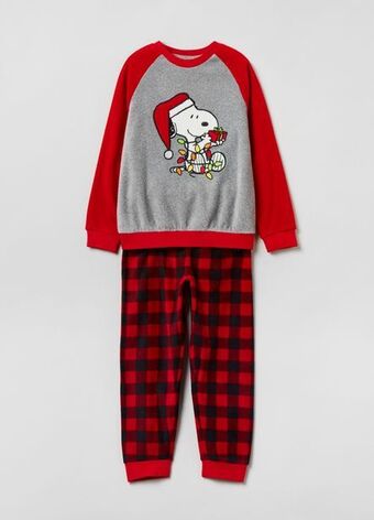 OVS Pigiama natalizio peanuts snoopy bambino offerta