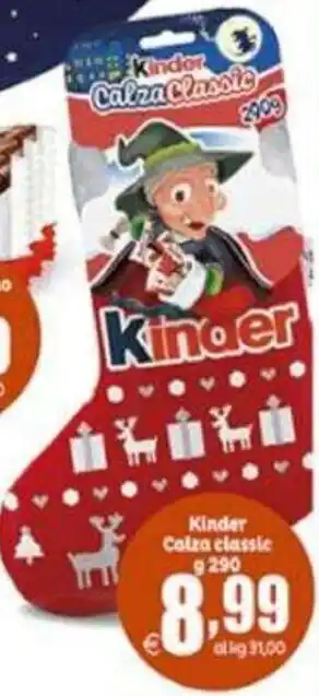 Elite Kinder Calza Classic g 290 offerta