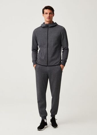 Joggers con tasche zip