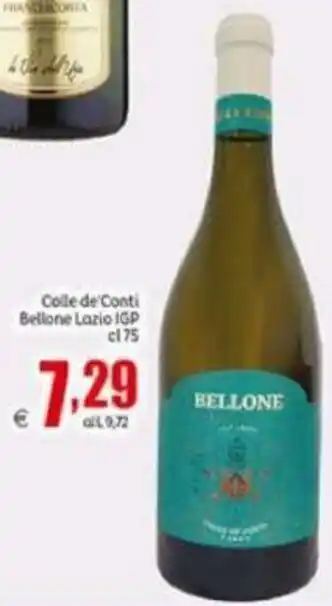 Elite Colle de'Conti Bellone Lazio IGP cl 75 offerta